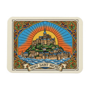 Magnet Flexible Mont Saint-Michel