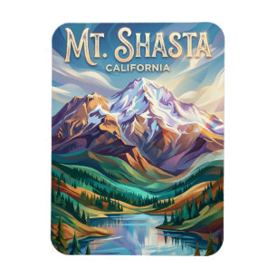 Magnet Flexible Mont Shasta États-Unis
