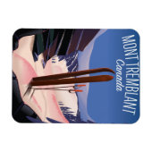 Magnet Flexible Mont Tremblant Ski Canada (Horizontal)