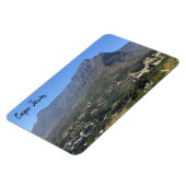 Magnet Flexible montagne de la table de la ville de cape (Côté Gauche)