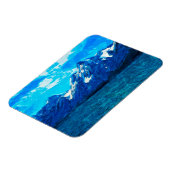 Magnet Flexible Montagne Impressionnisme Abstrait (Côté Gauche)