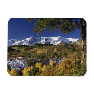 Magnet Flexible Montagnes de San Juan et arbres trembles en couleu
