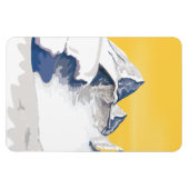 Magnet Flexible Montagnes de ski (Horizontal)