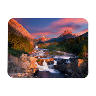 Magnet Flexible Montagnes Parc national des Glaciers, Montana