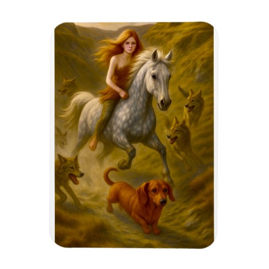 Magnet Flexible Montana Coulees Nellie et Charlie (Vertical)