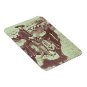 Magnet Flexible Montana Cowboy, vers 1880 (photo b/w) (Côté Droit)