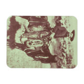 Magnet Flexible Montana Cowboy, vers 1880 (photo b/w) (Horizontal)
