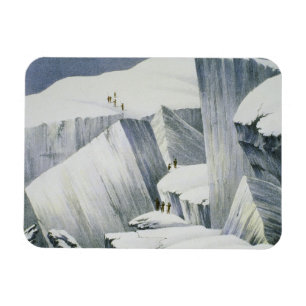 Magnet Flexible Montant une falaise, 'd'un récit d'une montée