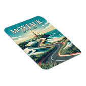 Magnet Flexible Montauk États-Unis (Côté Droit)