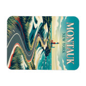Magnet Flexible Montauk États-Unis (Horizontal)
