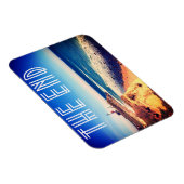 Magnet Flexible montauk new york la fin (Côté Droit)