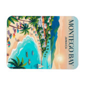 Magnet Flexible Montego Bay Jamaïque (Horizontal)