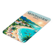 Magnet Flexible Montego Bay Jamaïque (Côté Gauche)