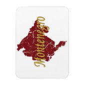 Magnet Flexible Monténégro (Vertical)