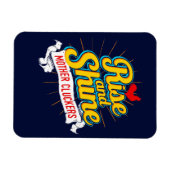 Magnet Flexible Monter et briller Mère Cluckers Pays de coq (Horizontal)