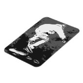 Magnet Flexible Monter la tempête - Skateboarder (Côté Gauche)