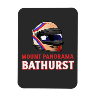 Magnet Flexible monter panorama Bathurst Australie course automobi