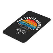 Magnet Flexible monter panorama Bathurst Australie course automobi (Côté Gauche)