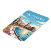 Magnet Flexible Montevideo Uruguay (Côté Gauche)