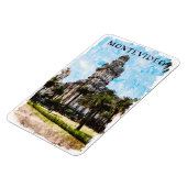 Magnet Flexible Montevideo Uruguay City View (Côté Gauche)