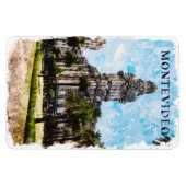 Magnet Flexible Montevideo Uruguay City View (Horizontal)