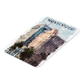 Magnet Flexible Montevideo Uruguay Vintage voyage (Côté Gauche)