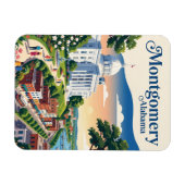 Magnet Flexible Montgomery Riverfront États-Unis (Horizontal)