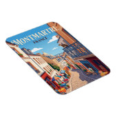 Magnet Flexible Montmartre France (Côté Droit)