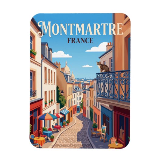 Magnet Flexible Montmartre France (Vertical)