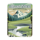 Magnet Flexible Monts Elbert Rocky Mountains (Vertical)