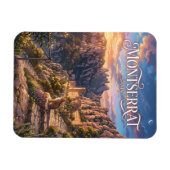 Magnet Flexible Montserrat Espagne (Horizontal)