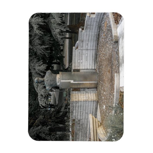 Magnet Flexible Monument à Tazio Nuvolari Aimant photo flexible (Vertical)