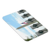 Magnet Flexible Monument à Washington et mémorial 2ÈME GUERRE MOND (Côté Droit)