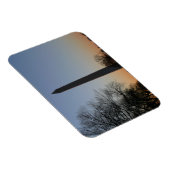 Magnet Flexible Monument de Washington au coucher du soleil (Côté Droit)
