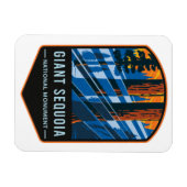 Magnet Flexible Monument national de la Sequoia (Horizontal)