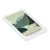 Magnet Flexible Monument national des Brise-rivière du Missouri su (Côté Droit)