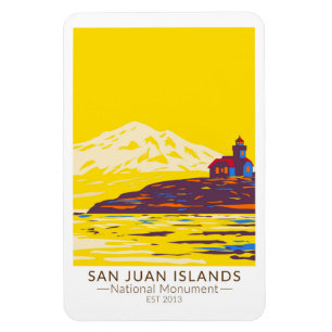 Magnet Flexible Monument national des îles San Juan Washington