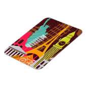 Magnet Flexible Monuments internationaux (Côté Gauche)