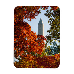Magnet Flexible Monuments   Washington Monument in Autumn