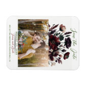 Magnet Flexible Moody Rustic Garden Florals Bohemian Enregistrer l (Horizontal)