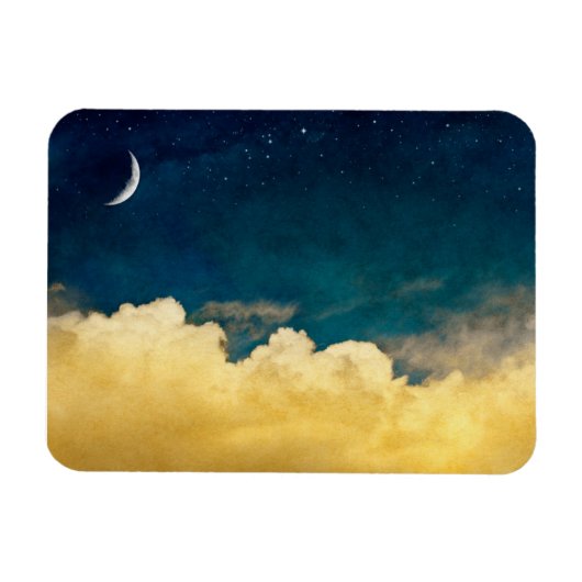 Magnet Flexible Moon and cloudscape (Horizontal)