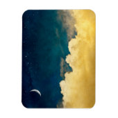 Magnet Flexible Moon and cloudscape (Vertical)