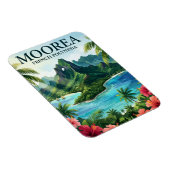 Magnet Flexible Moorea Polynésie française (Côté Droit)