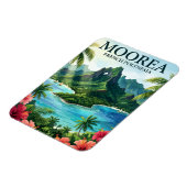 Magnet Flexible Moorea Polynésie française (Côté Gauche)