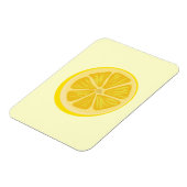 Magnet Flexible Morceau de citron (Côté Gauche)