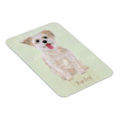 Magnet flexible Morkie Dog (Côté Droit)