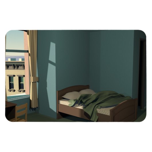 Magnet Flexible Morning in a city (Horizontal)