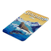 Magnet Flexible Morse en Svalbard Norvège (Côté Gauche)
