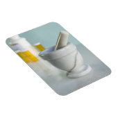 Magnet Flexible Mortier et pilon, bouteilles de pilules en arrière (Côté Droit)