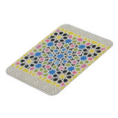 Magnet Flexible Mosaic design de l'Alhambra, de 'The Arabian (Côté Gauche)